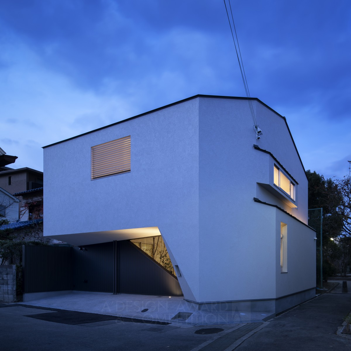 Toyonaka3 Residential House by Shunichiro Ninomiya Iron Architecture, Building and Structure Design Award Winner 2019 