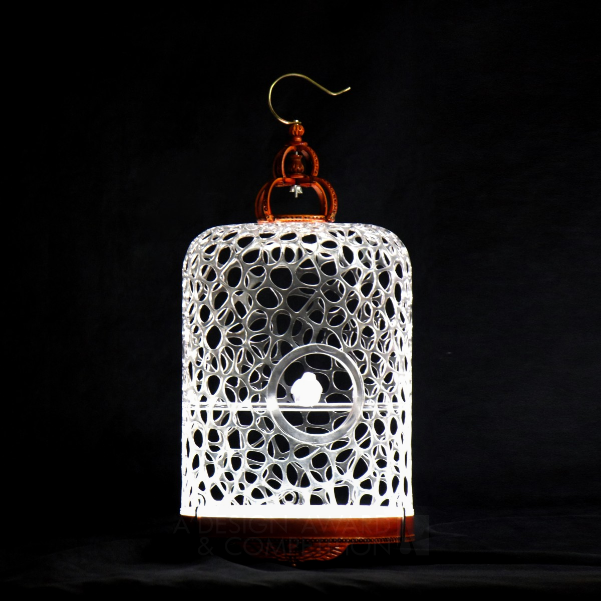 Chinese Health Light Anti Neurodegeneration Lamp by Lo Yee Cheung Adrian Silver 3D Printed Forms and Products Design Award Winner 2019 