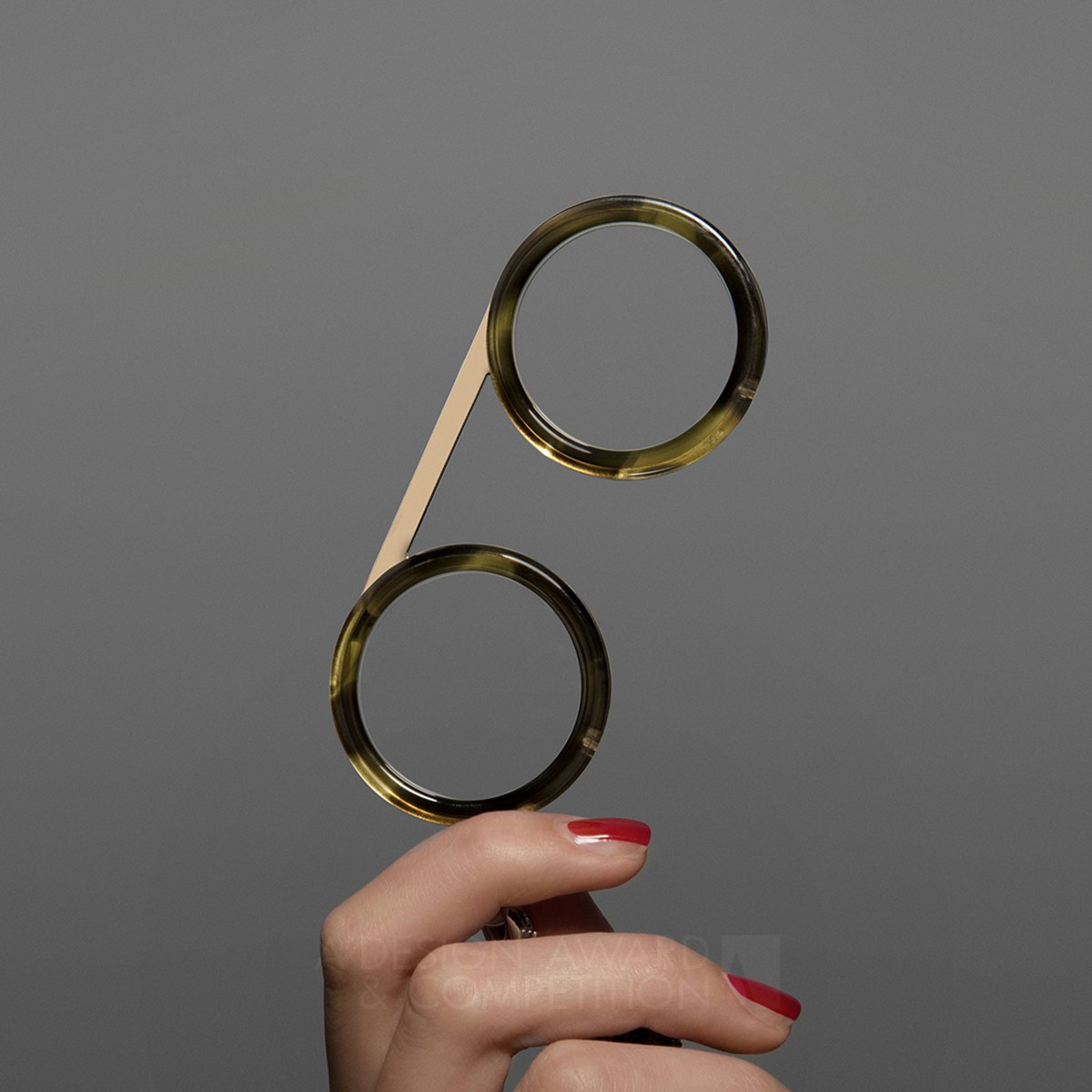 fassamano Reading Glasses by Cristiana Vannini Golden Jewelry Design Award Winner 2019 