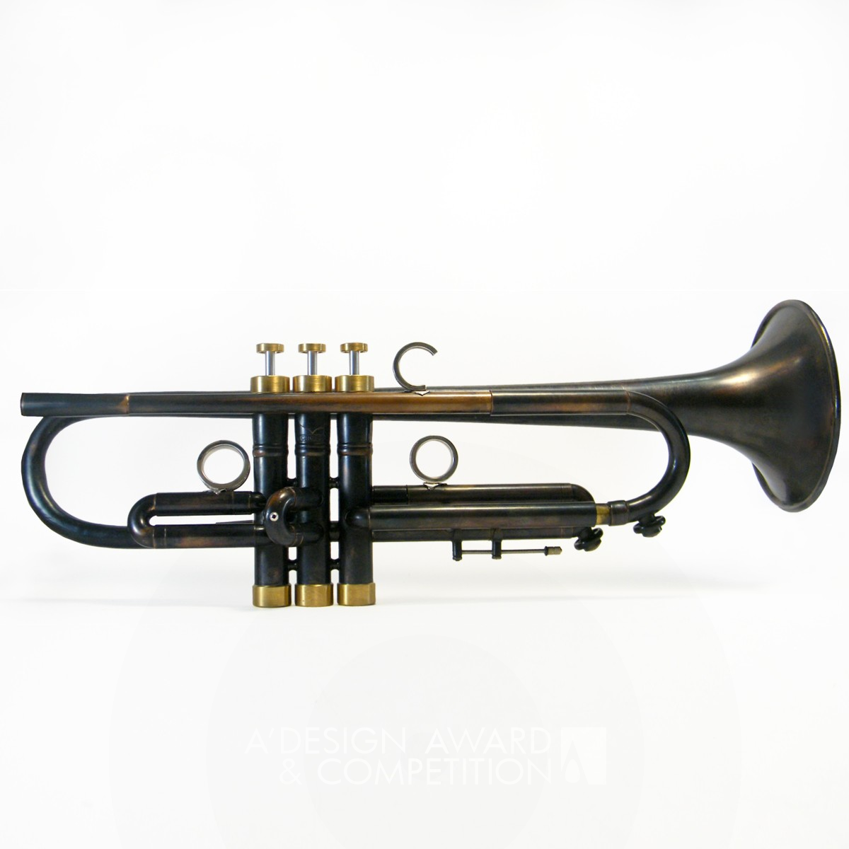 Almada Trumpet Bb Trumpet  by Ermanno Aparo Silver Musical Instruments Design Award Winner 2019 