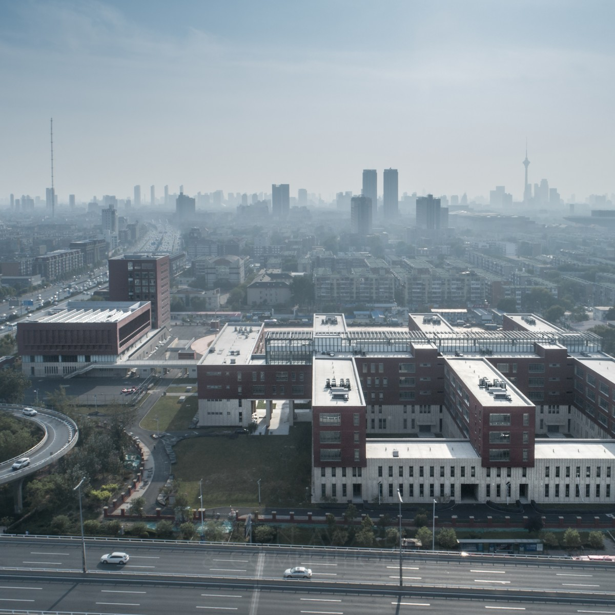 Educational Complex Middle School by RSAA - Büro Ziyu Zhuang Iron Architecture, Building and Structure Design Award Winner 2019 