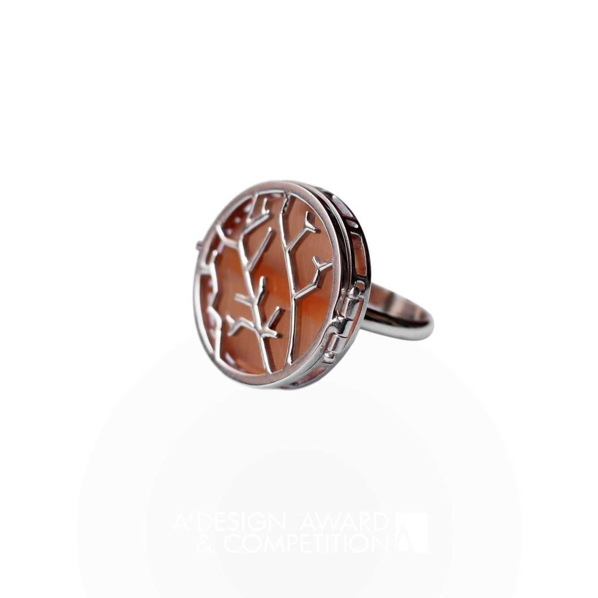 Hope of Sarv Ring by Tina kohkan Iron Jewelry Design Award Winner 2019 