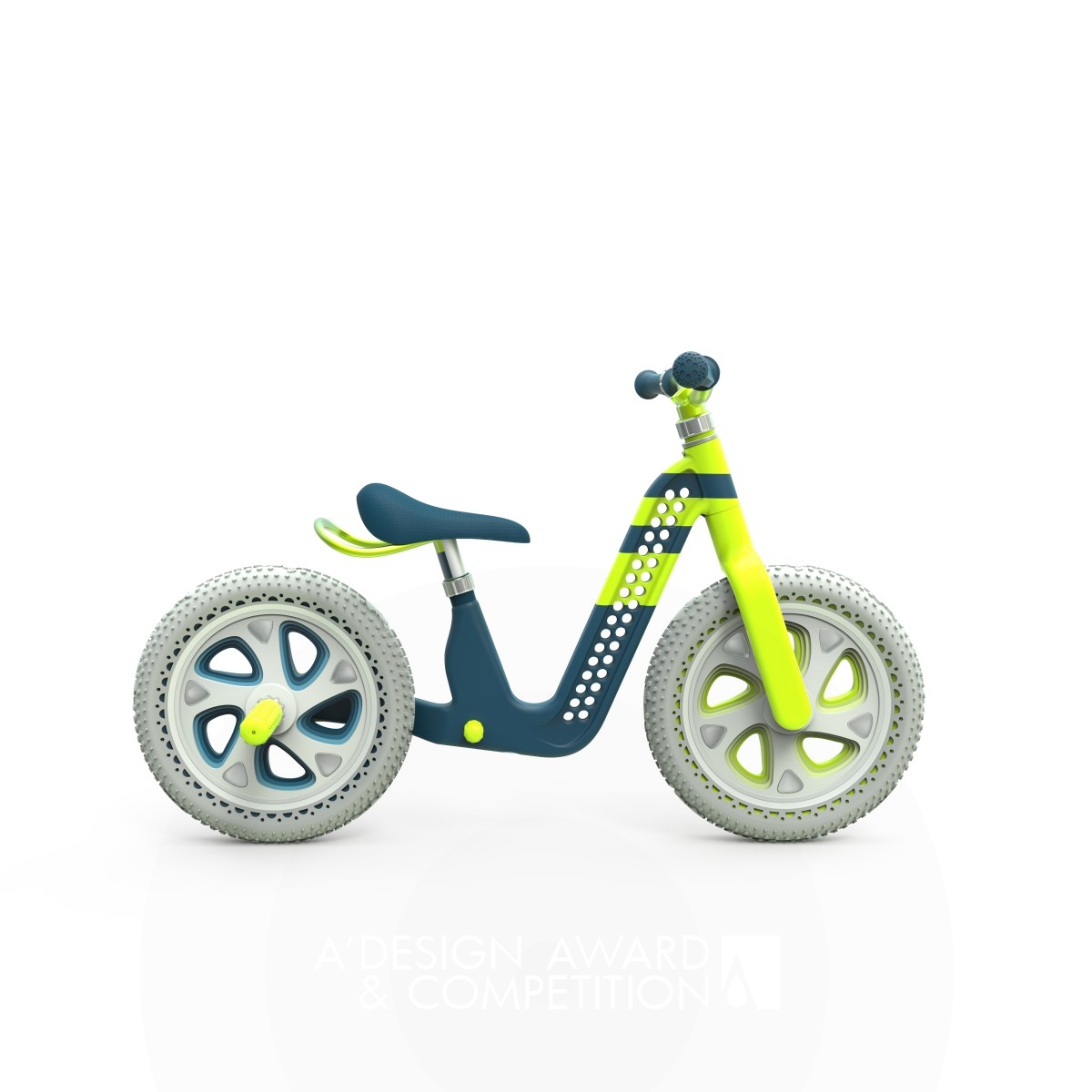 AKO Balance Bike Learn Cycling by Corentin Bricout and Abhishek Yenji Silver Baby, Kids' and Children's Products Design Award Winner 2019 