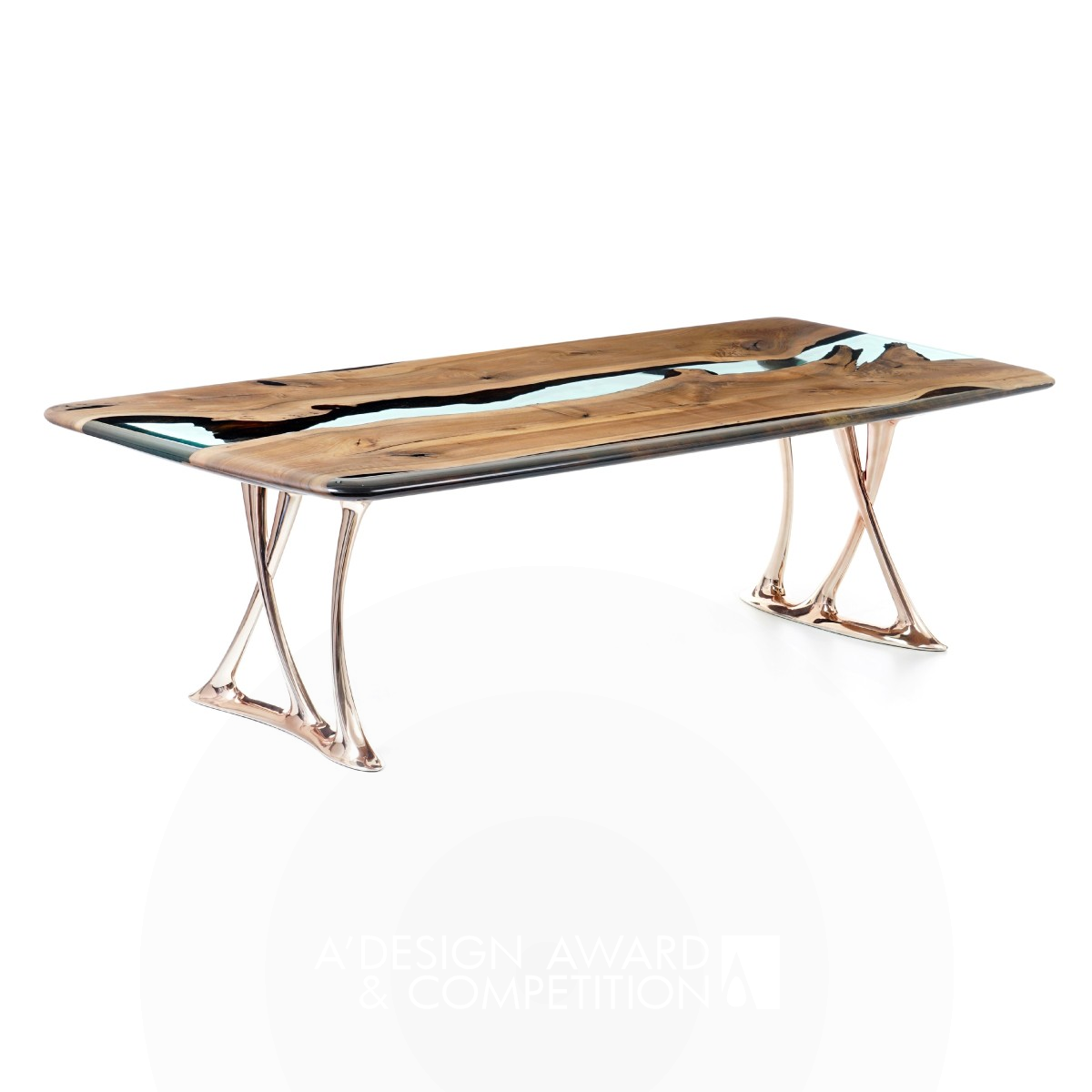 OSSO Dining Table by Gizz Design Team Silver Furniture Design Award Winner 2019 