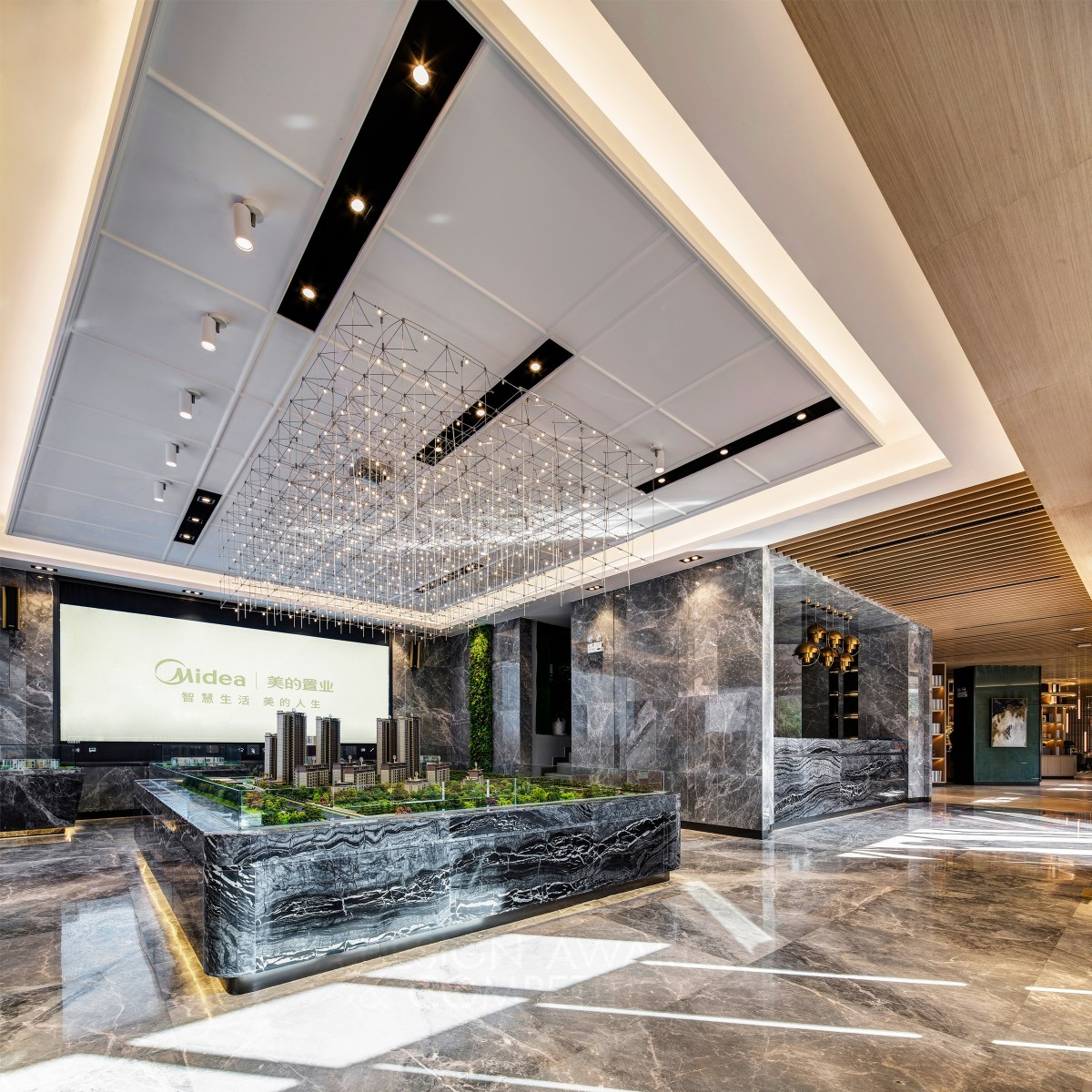 Midea Park Sales Center Sales Center by Percept Design Silver Interior Space and Exhibition Design Award Winner 2019 