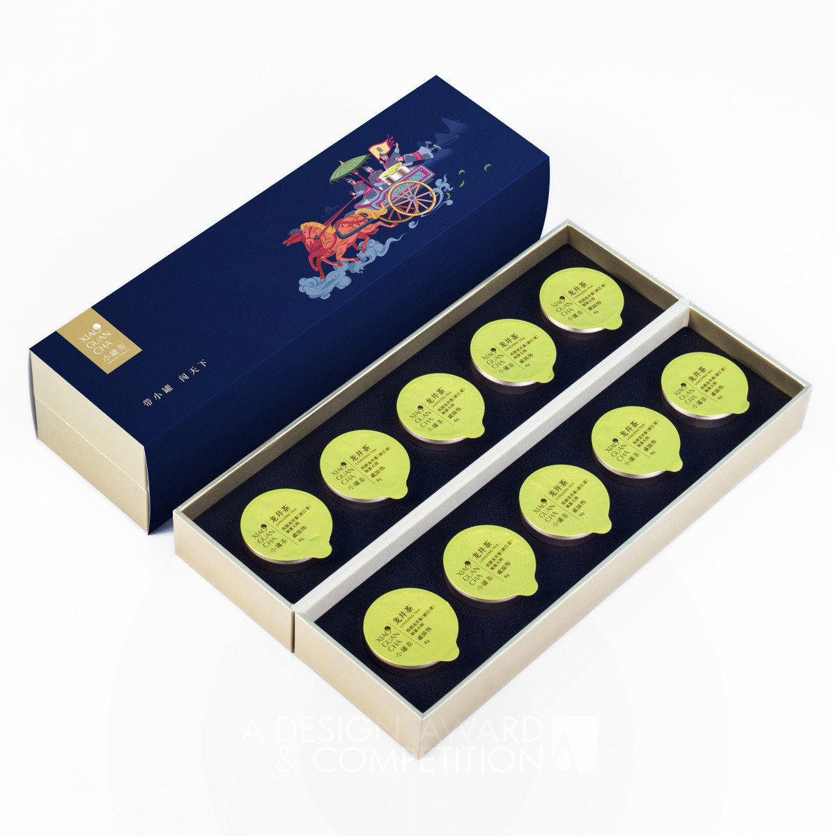 Xiao Guan Tea Package by Huang Yong Bronze Packaging Design Award Winner 2019 