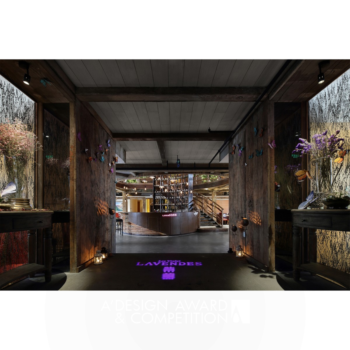 The Purple Dream Of Provence Restaurant by Zhu Wei Silver Interior Space and Exhibition Design Award Winner 2019 