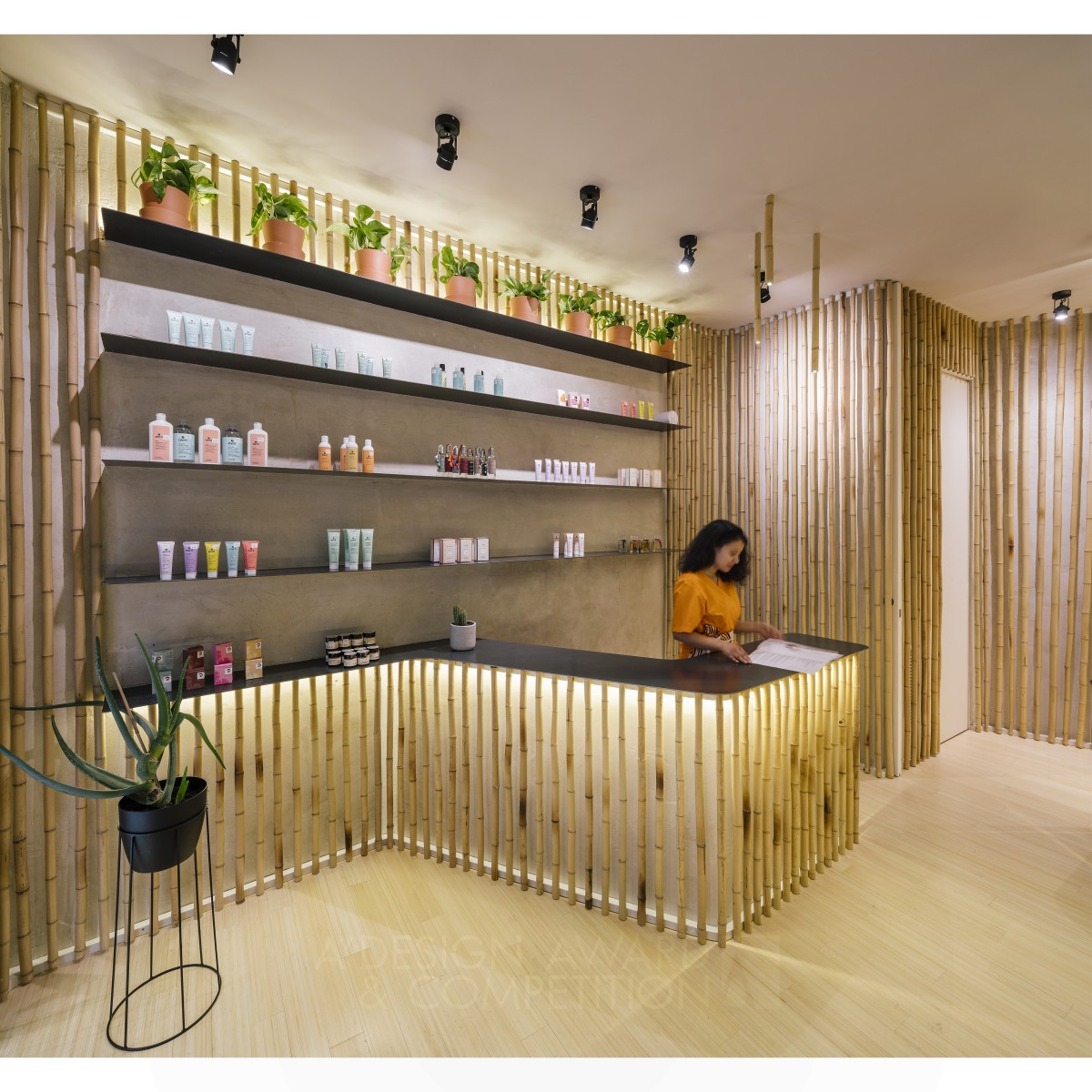 Nuilea Madrid Day Spa Retail by Zooco Estudio Iron Interior Space and Exhibition Design Award Winner 2019 