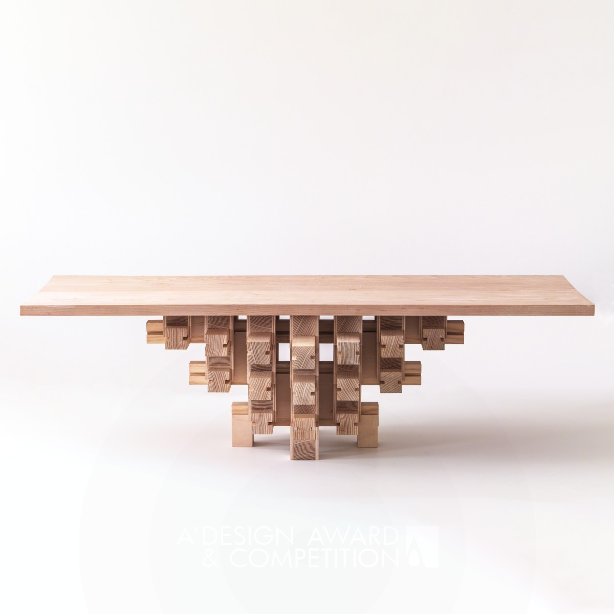 Grid Table by Mian Wei Silver Furniture Design Award Winner 2019 