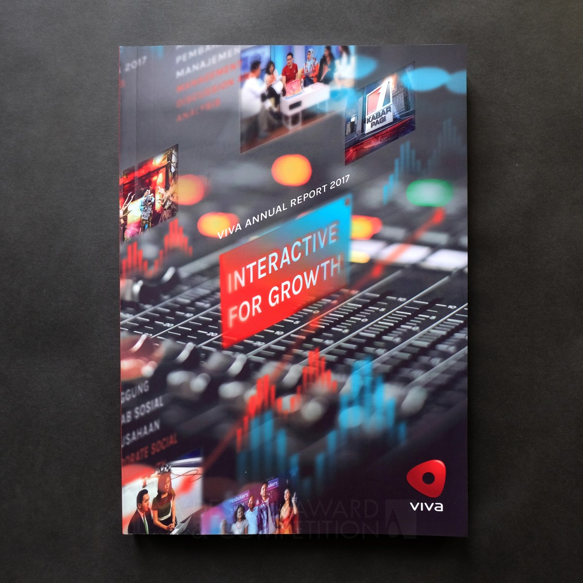 Viva 2017: Interactive for Growth Book by Charles Lee Silver Graphics, Illustration and Visual Communication Design Award Winner 2019 