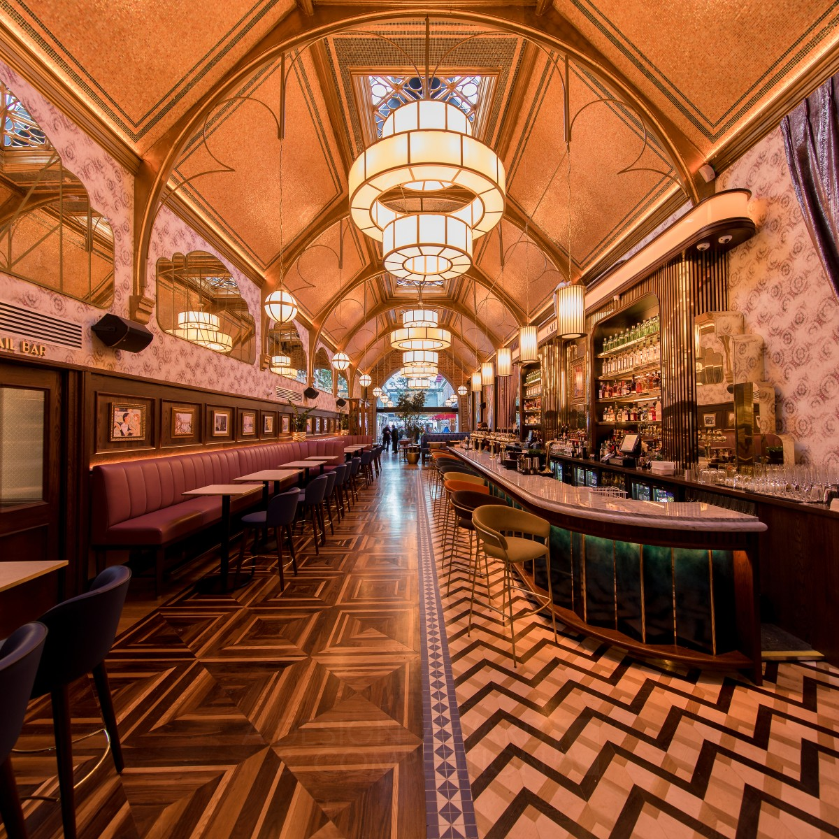 Cafe en Seine Bar and Restaurant by Millimetre Design Bronze Interior Space and Exhibition Design Award Winner 2019 