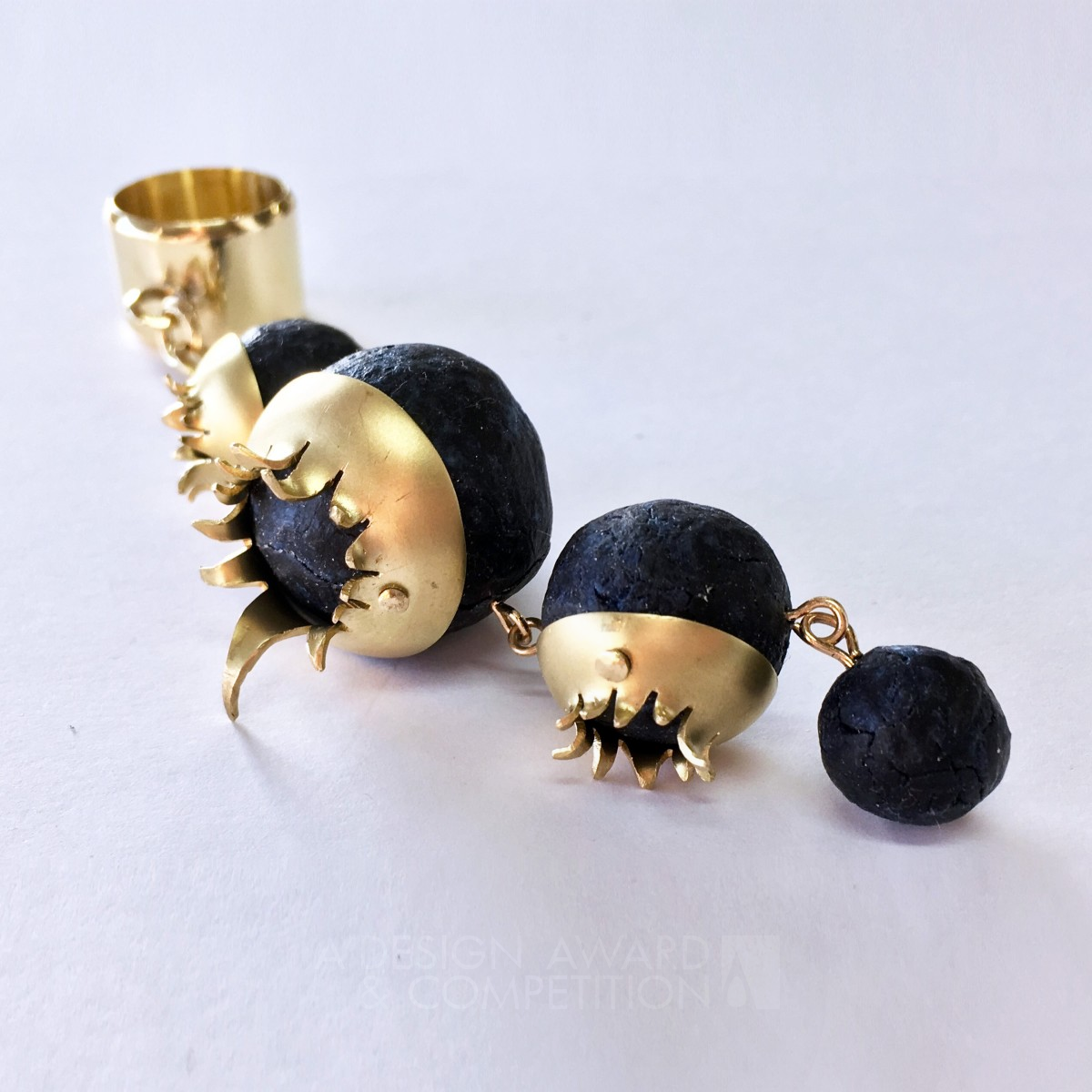 Bothering Blueberry Fashion Jewellery by Dayeong Shin Iron Jewelry Design Award Winner 2019 