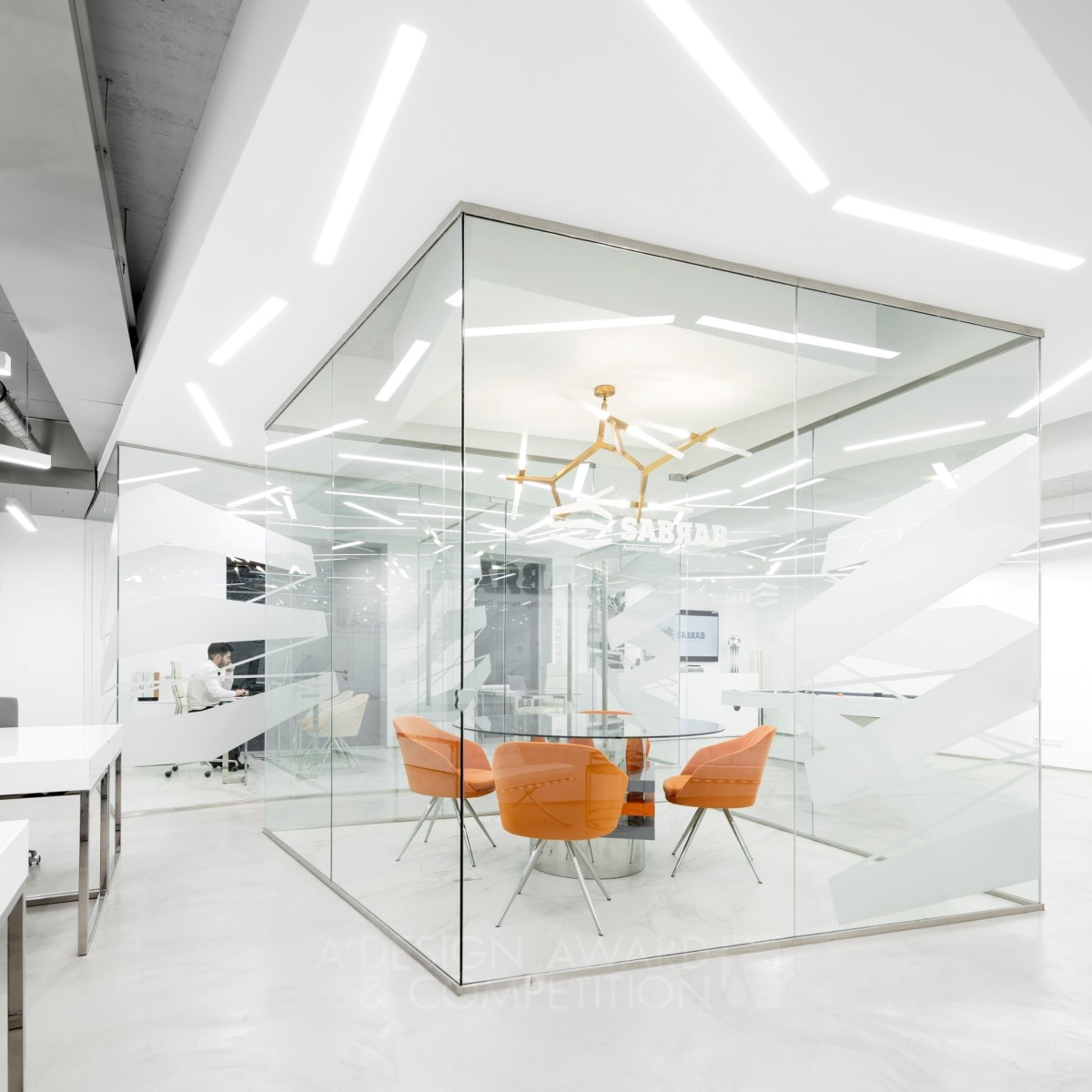 Sabrab Office Interior design by Sabrab Miguel Barbas Golden Interior Space and Exhibition Design Award Winner 2019 