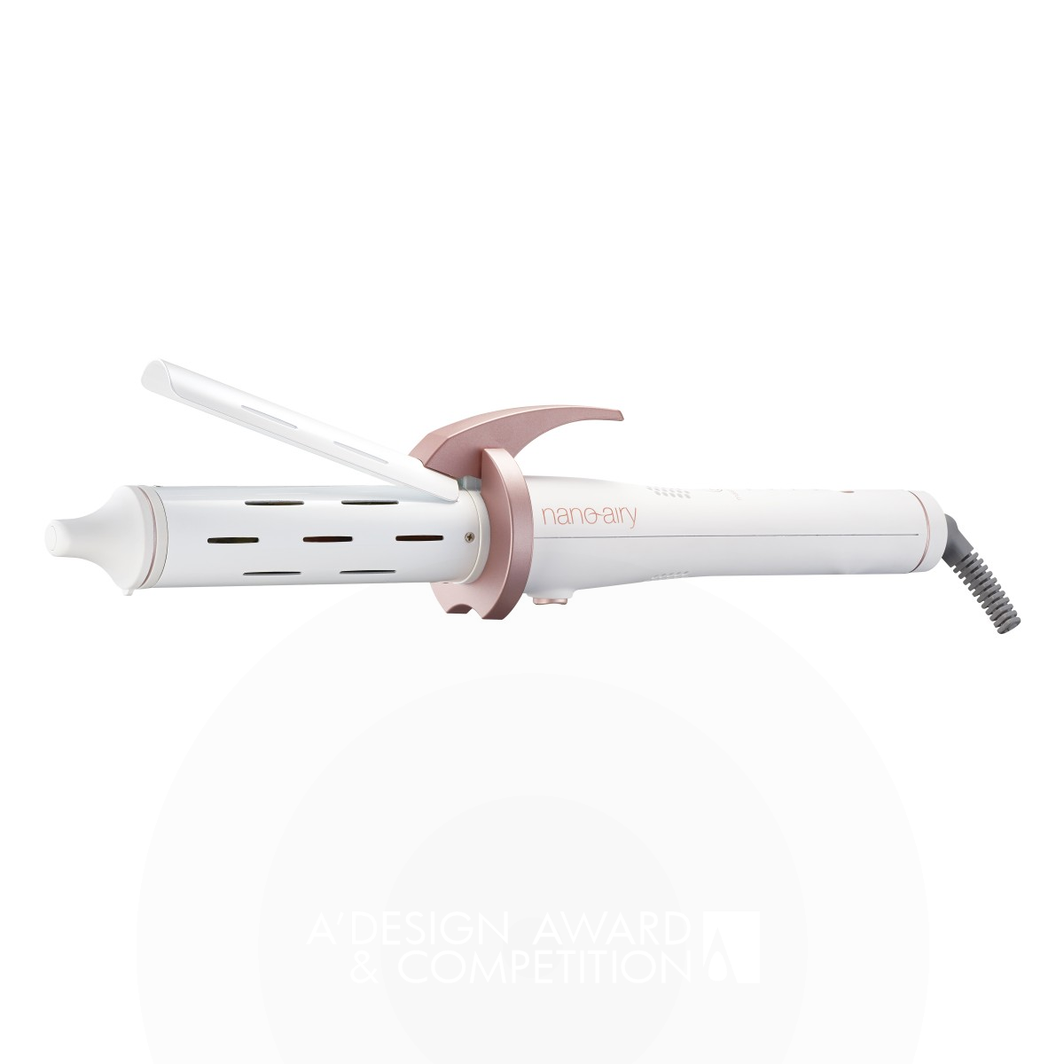 Nano Airy Curling Iron  by Takako Yoshikawa - Kasetu Souzou Inc. Golden Beauty, Personal Care and Cosmetic Products Design Award Winner 2019 