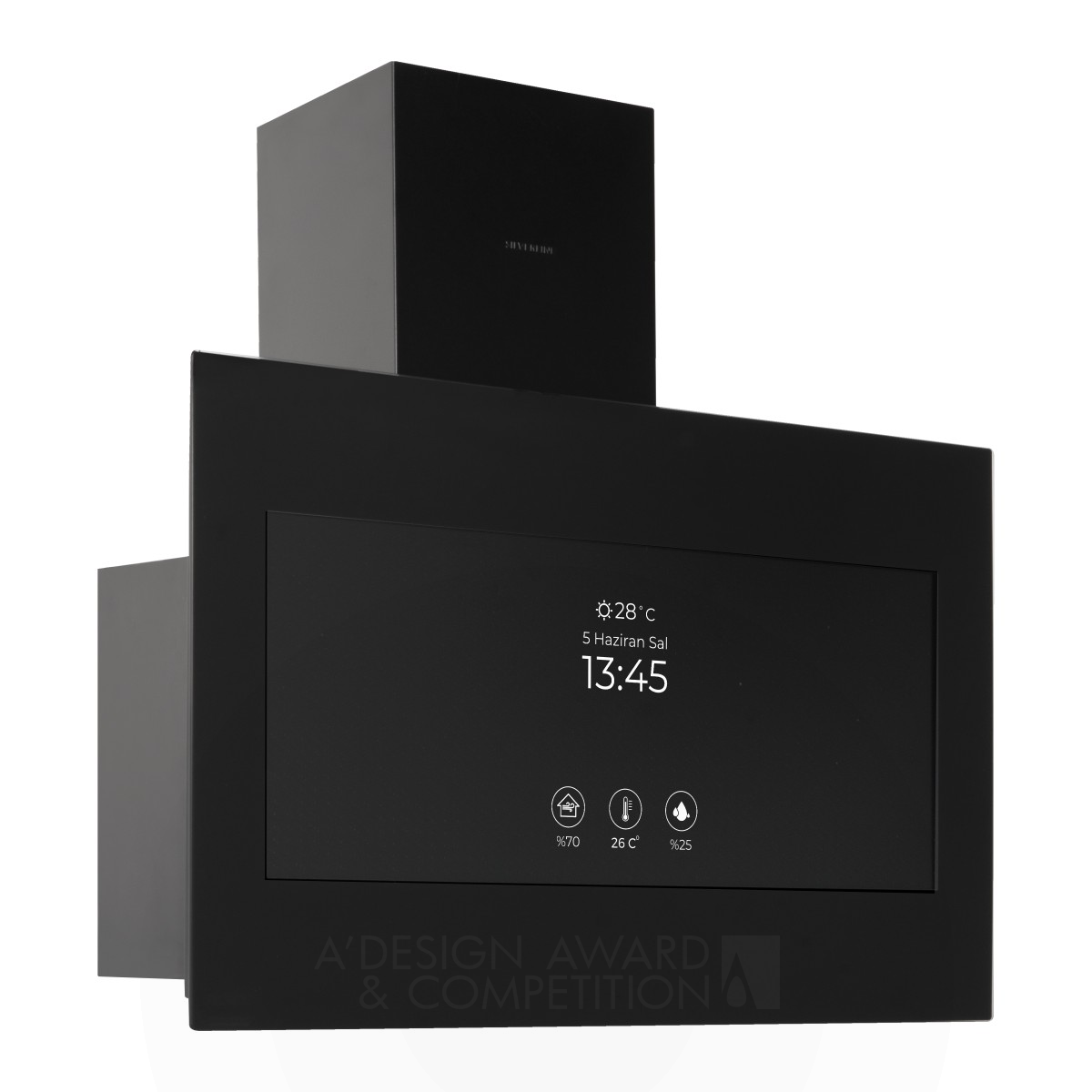 Vision Hi IoT Wall Mounted Range Hood by Silverline Design Team Bronze Home Appliances Design Award Winner 2019 