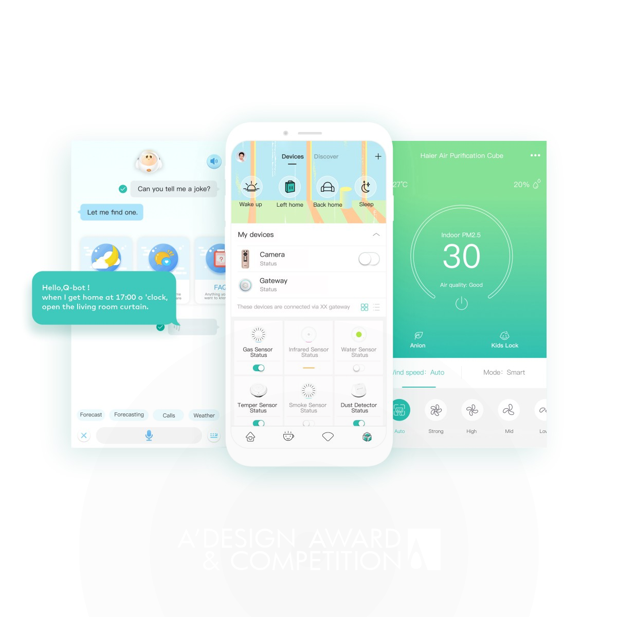 Andhome Digital Family App  by China Mobile C&D Silver Mobile Technologies, Applications and Software Design Award Winner 2019 