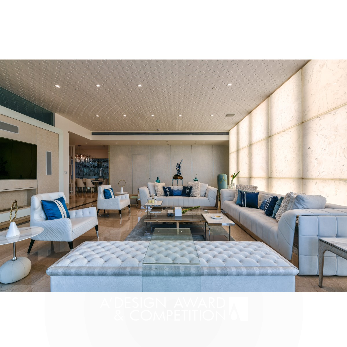 Apartment by the Sea Residence by Behzad Kharas Bronze Interior Space and Exhibition Design Award Winner 2019 