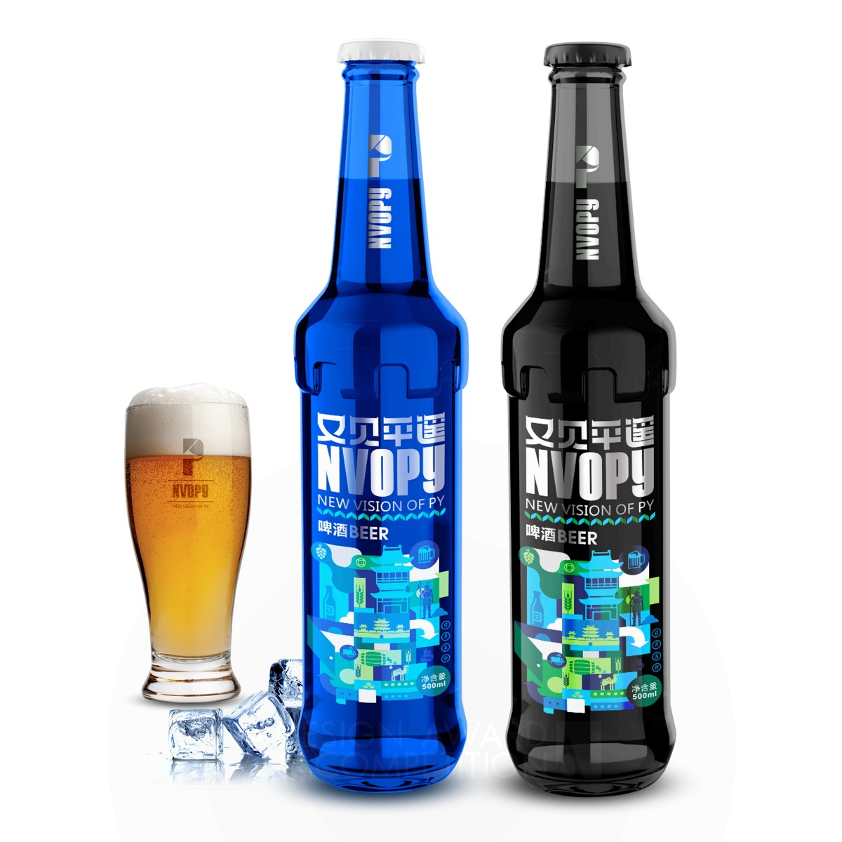 Smriti Beer by Decelent Bronze Packaging Design Award Winner 2019 