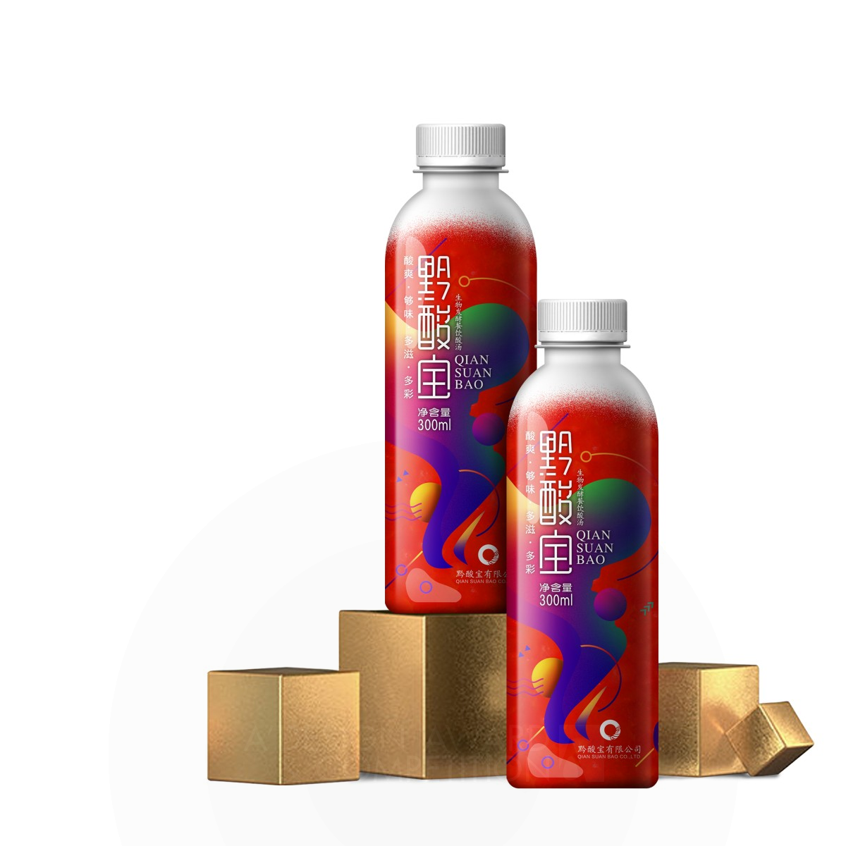 Qian Suan Bao Fermented Sour Soup by Zeng Li Bronze Packaging Design Award Winner 2019 