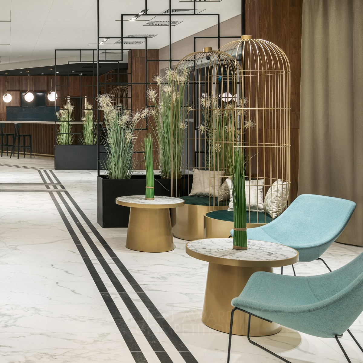 Metropolo by Golden Tulip Hotel Common Areas Renovation by Tremend Silver Interior Space and Exhibition Design Award Winner 2019 