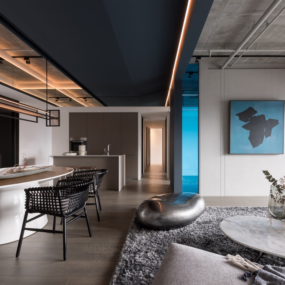 Floating Boundary Residential by Tang Chung-han Silver Interior Space and Exhibition Design Award Winner 2019 