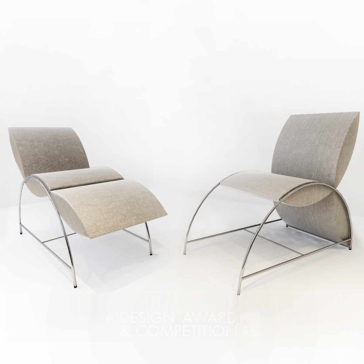 The Trillium Multifunctional Chair by Andre Eid Iron Furniture Design Award Winner 2019 