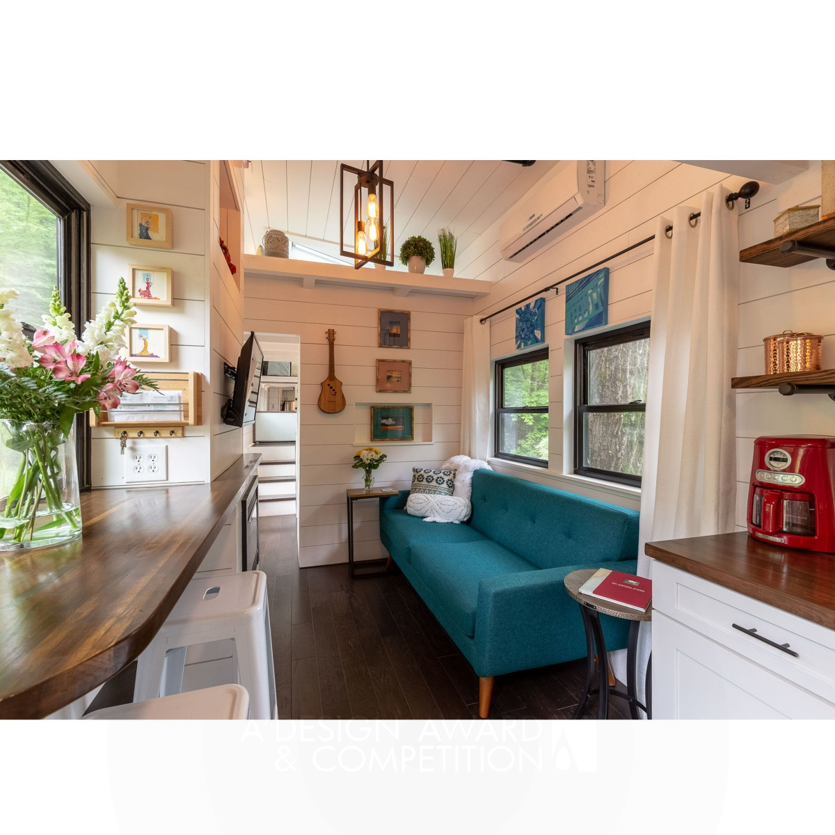 The Luminaire Tiny House on Wheels by Erin Adams Iron Interior Space and Exhibition Design Award Winner 2019 