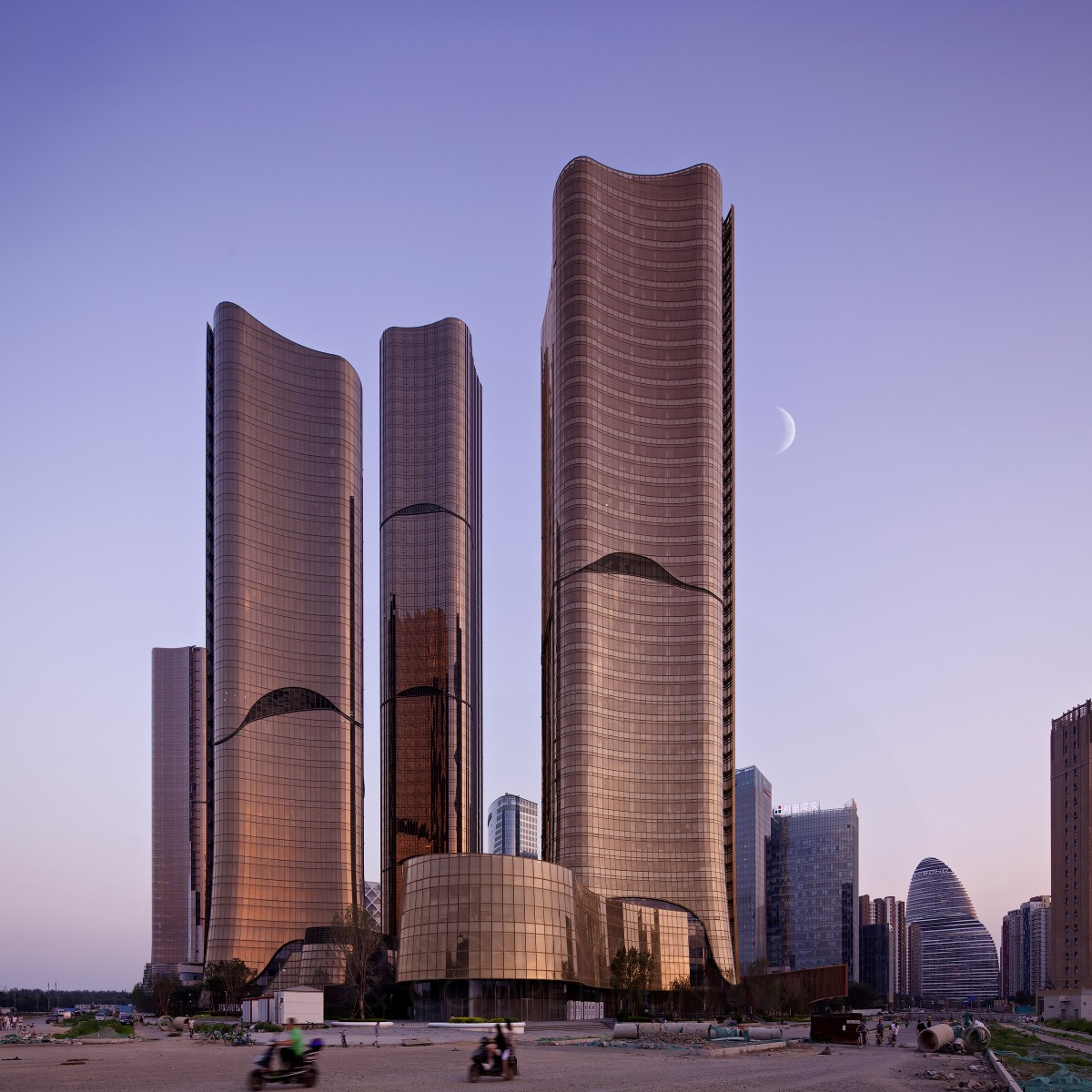 Da Wang Jing Mixed Use Development Office, Serviced Apartment, Retail by Andrew Bromberg - Aedas Golden Architecture, Building and Structure Design Award Winner 2019 