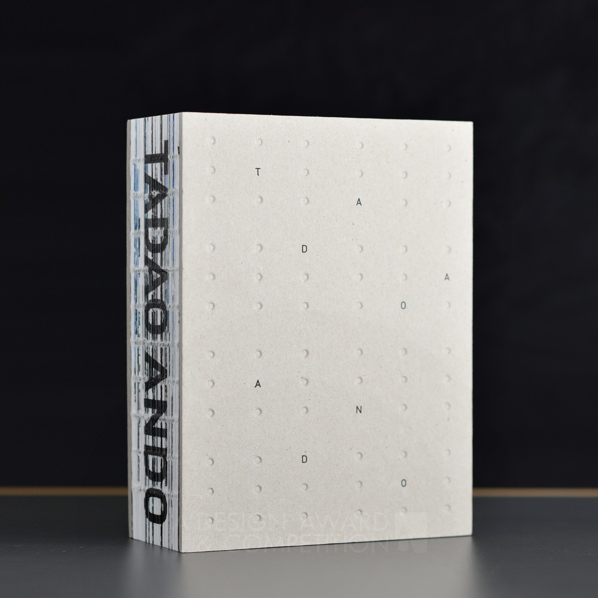 Monograph Tadao Ando Monograph  by Borjana Katic Golden Print and Published Media Design Award Winner 2019 