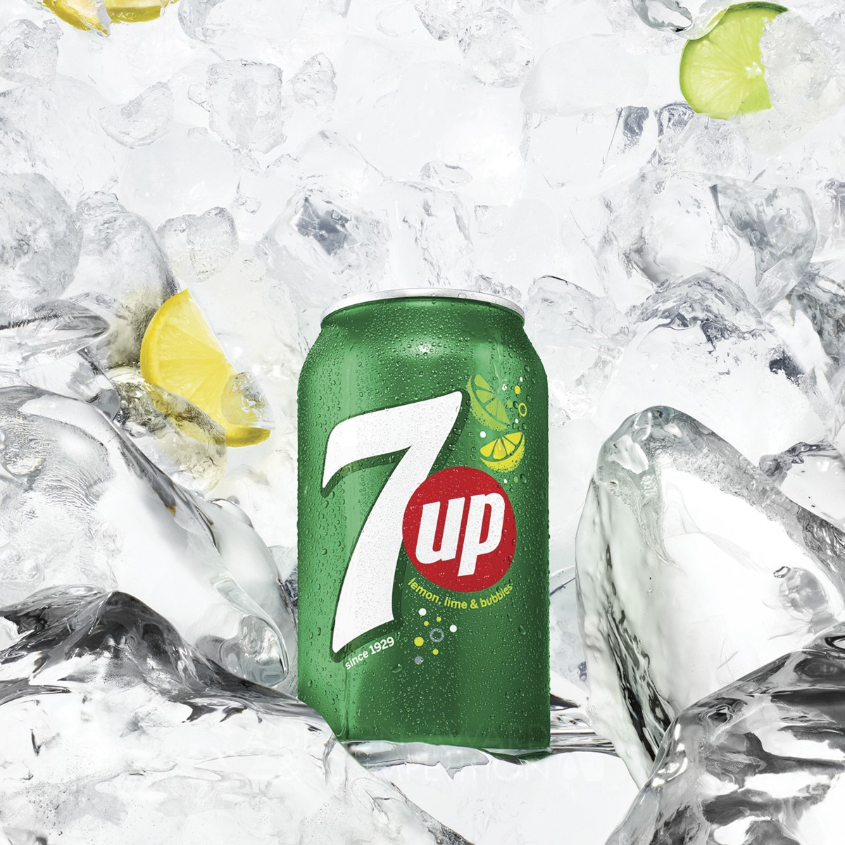 7UP Global Brand Refresh Drink Packaging by PepsiCo Design & Innovation Silver Packaging Design Award Winner 2019 