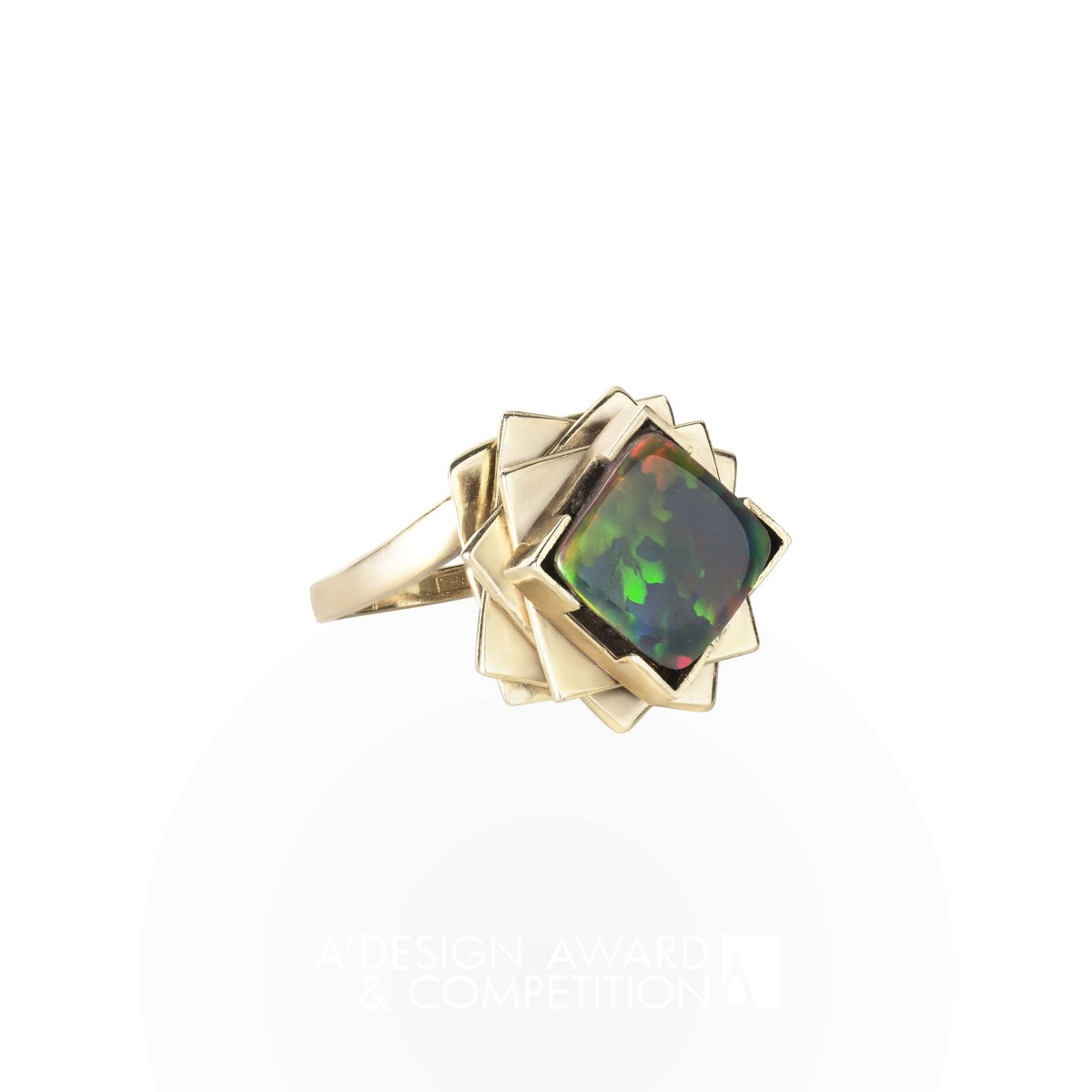 Magic of OZ Ring by Negar Atae Iron Jewelry Design Award Winner 2019 