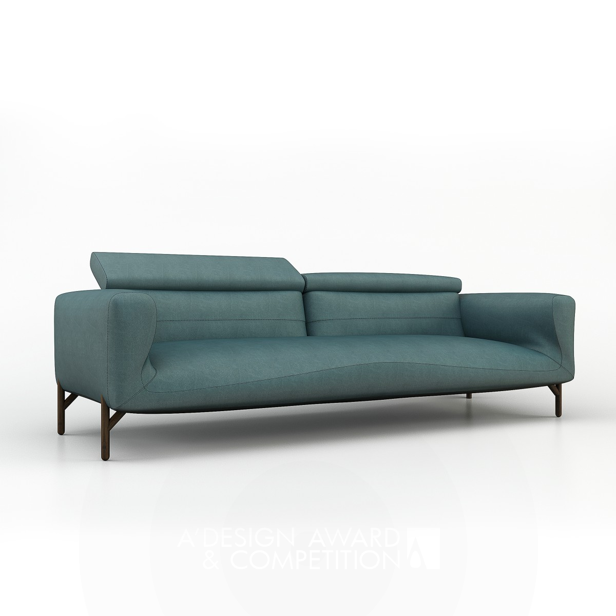 Massive Sofa Soft Seating by Yusufhan Dogan Bronze Furniture Design Award Winner 2019 