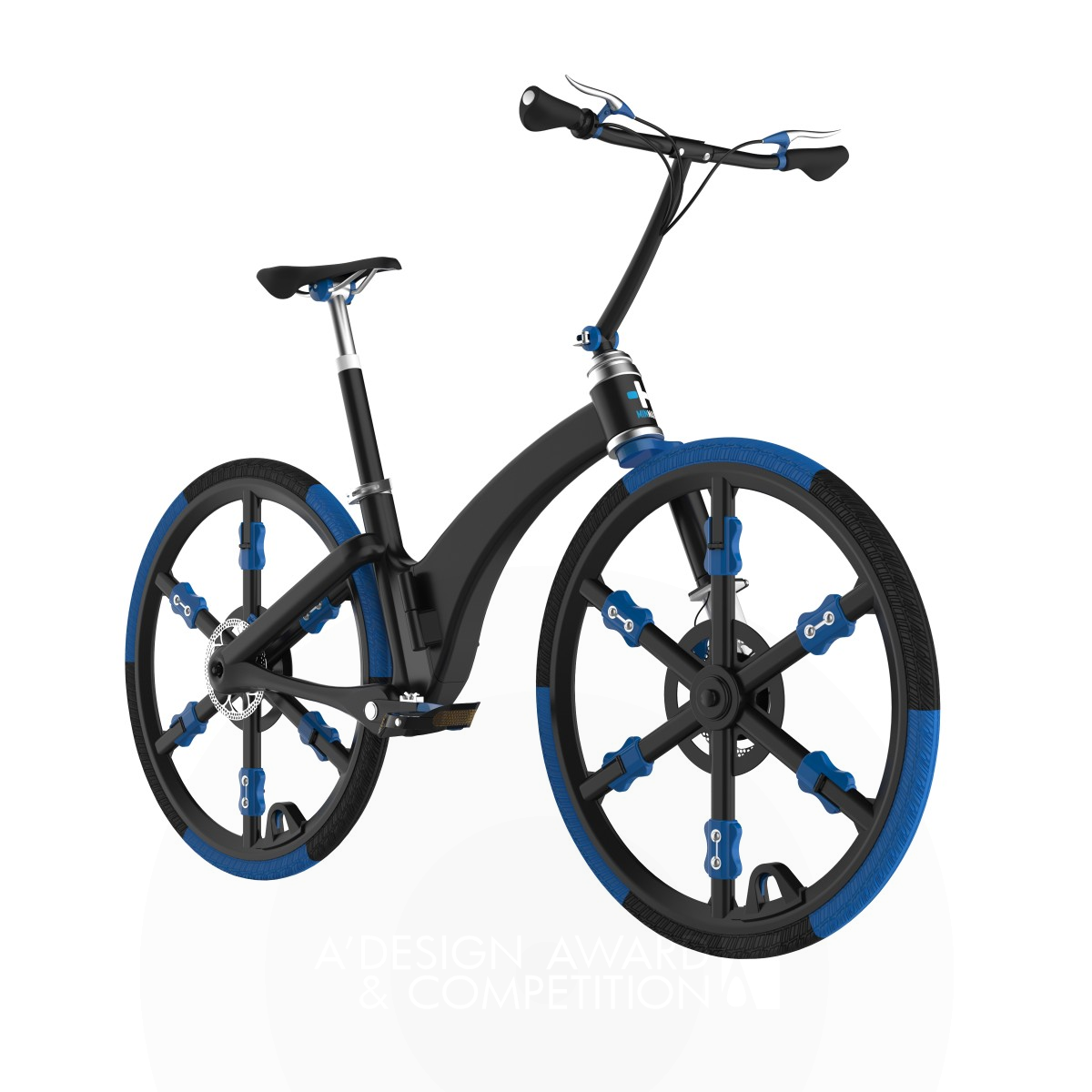 MinMax Folding Bicycle by Monica Oddone Bronze Vehicle, Mobility and Transportation Design Award Winner 2020 