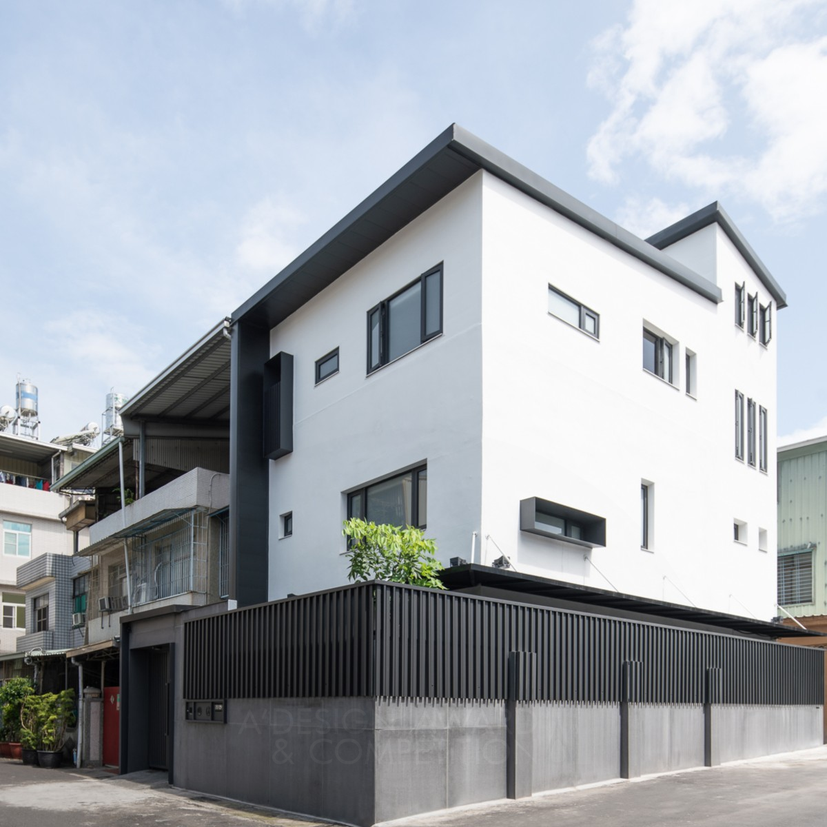 Corner Lights House by Tienyu Wu Iron Architecture, Building and Structure Design Award Winner 2019 