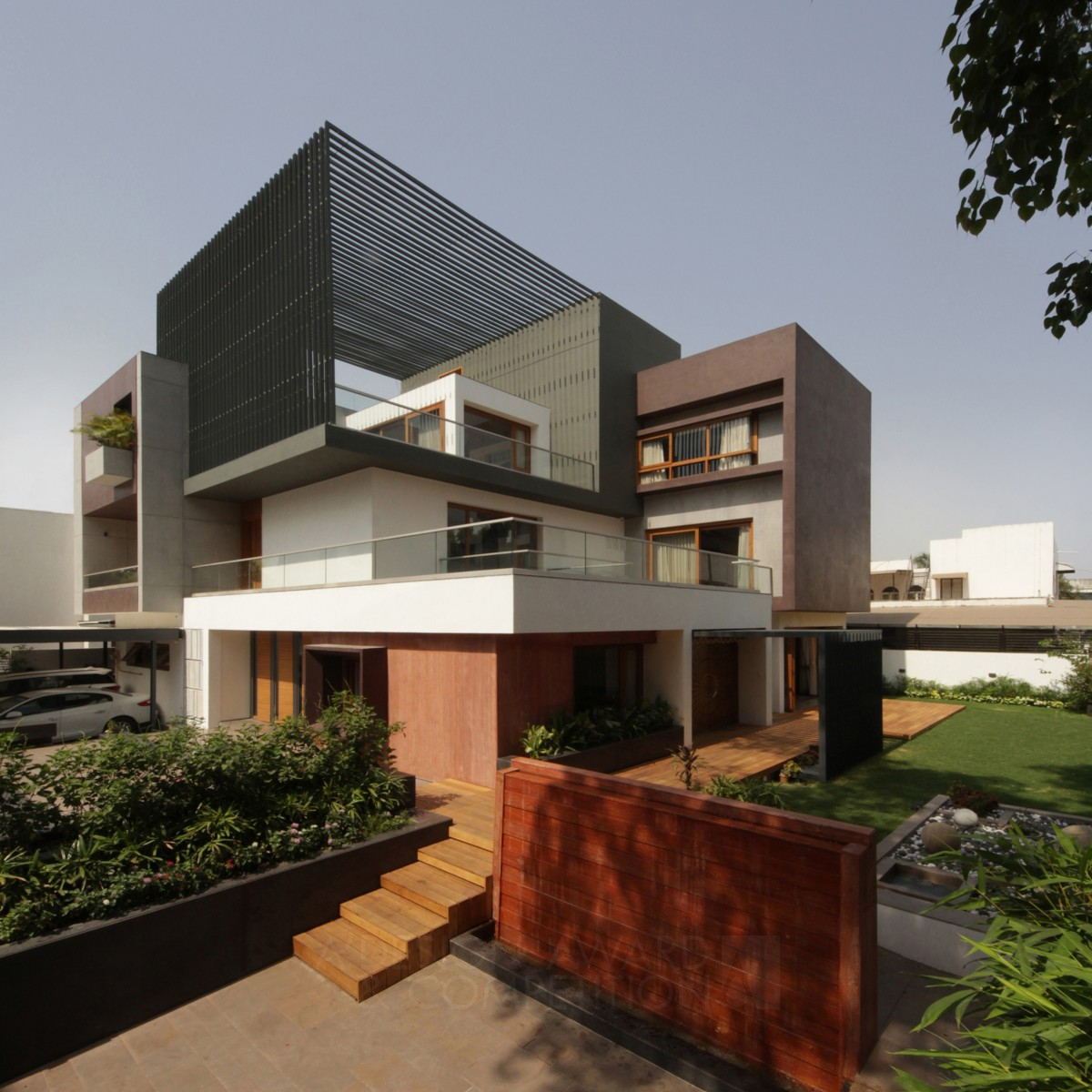 Cube House Family Residence by Bhairavi Dhoot and Ujjaval Parekh Bronze Architecture, Building and Structure Design Award Winner 2019 