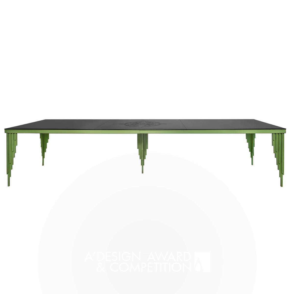 Greenwich Conference Table by Andrei Reshetin - Black Owl Iron Furniture Design Award Winner 2019 