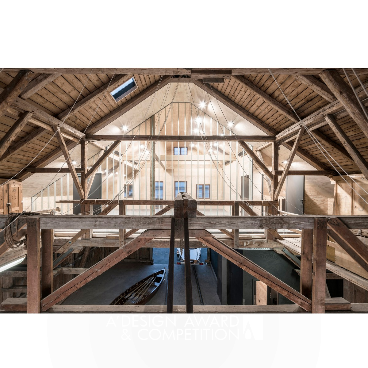 Boathouse Sailing School by Buero Wagner Silver Interior Space and Exhibition Design Award Winner 2019 