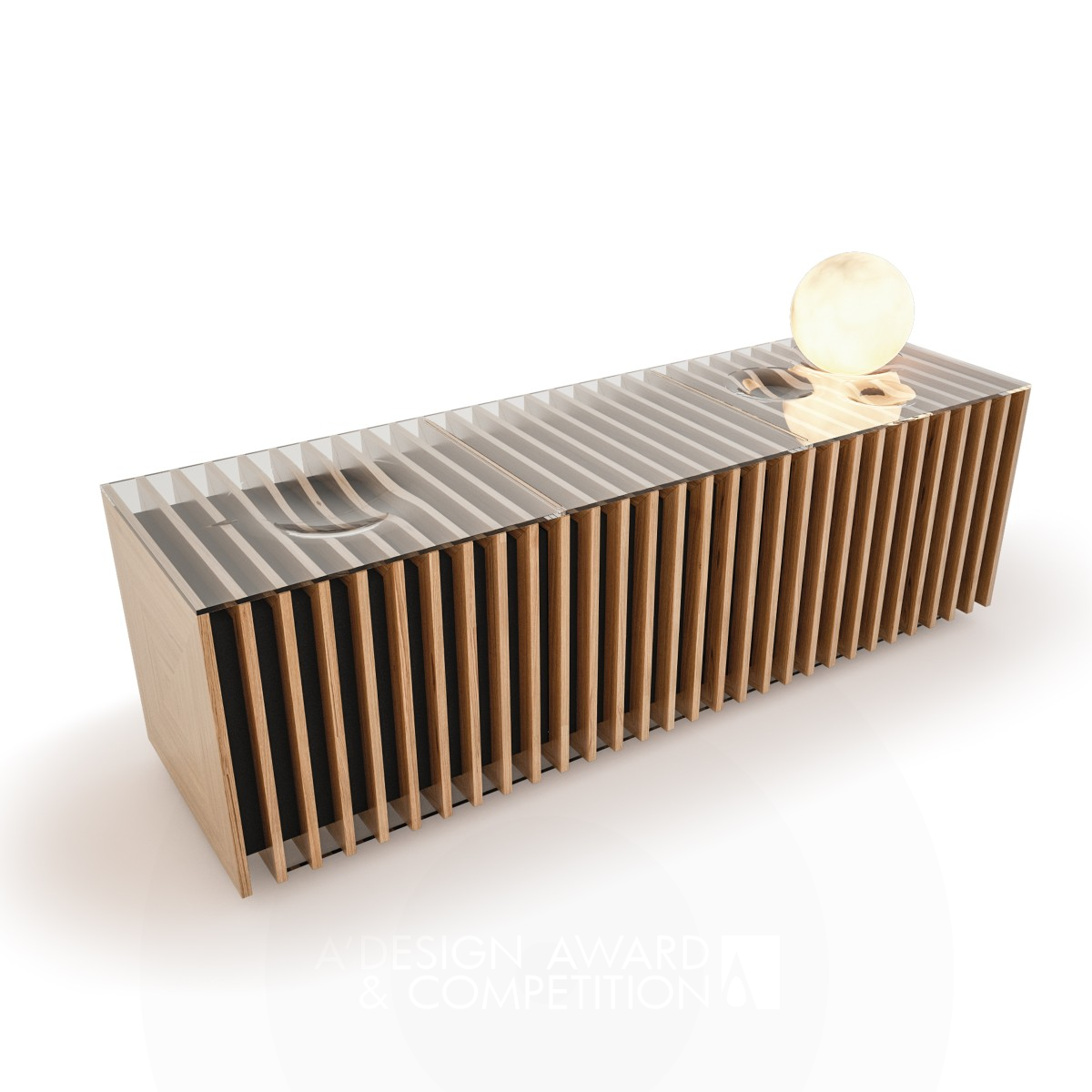 Arca Sideboard by Giuliano Ricciardi Silver Furniture Design Award Winner 2019 