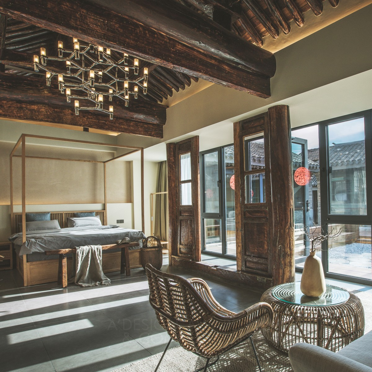 Beijing Old House Renovation Residential by Li Shuai Silver Interior Space and Exhibition Design Award Winner 2019 