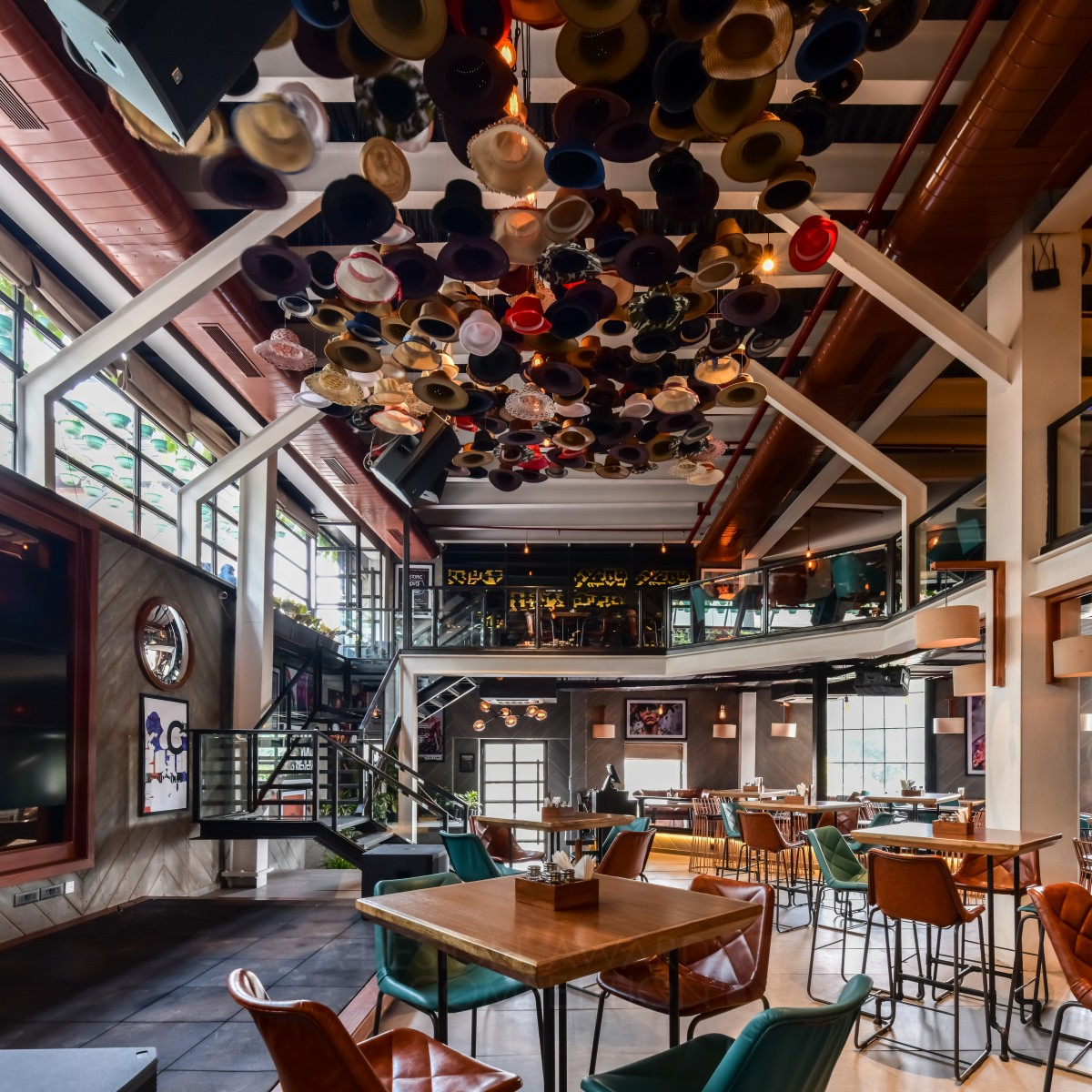 The Loft by Clock Tower Restaurant by Devesh Pratyay Silver Interior Space and Exhibition Design Award Winner 2019 