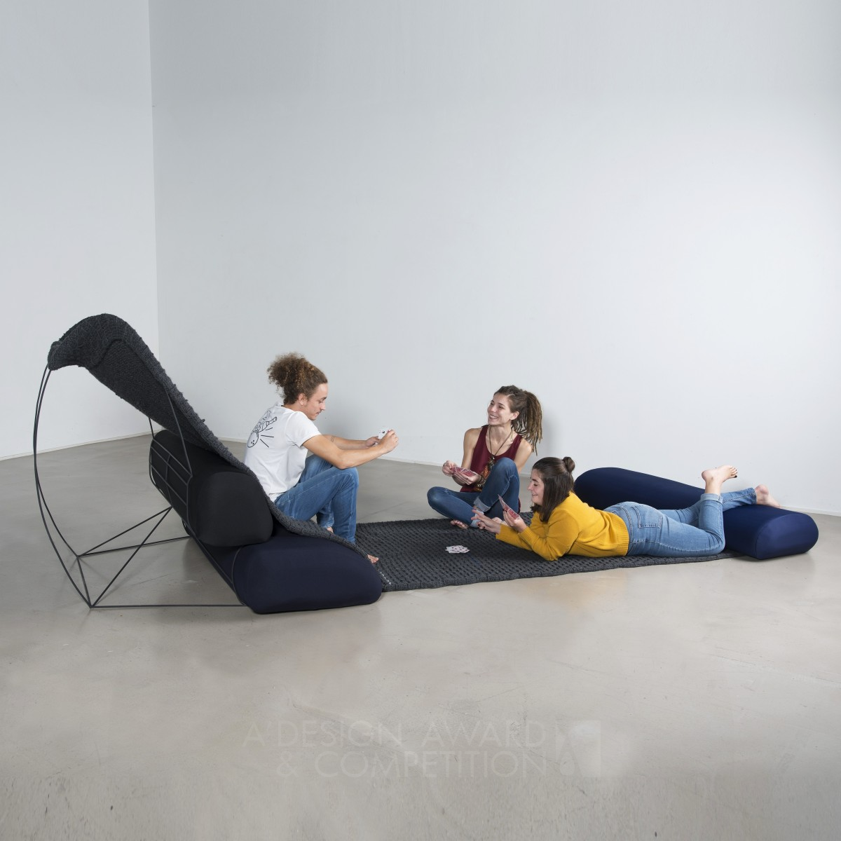 Isiqu, the hybrid sofa Sofa by Lila Demarcq Bronze Furniture Design Award Winner 2019 