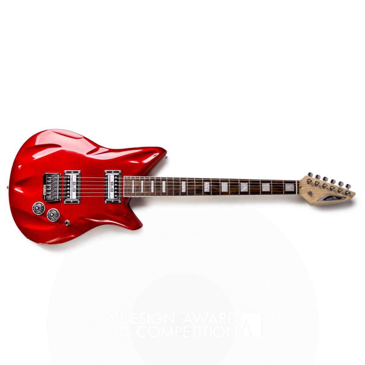 Fastback Electric Guitar by David Flores Loredo Golden Musical Instruments Design Award Winner 2019 