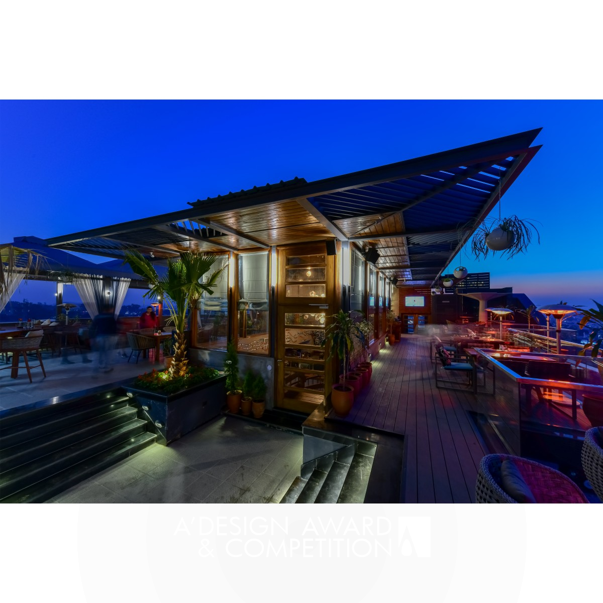 Roofjar Restaurant by Devesh Bhatia Silver Hospitality, Recreation, Travel and Tourism Design Award Winner 2019 