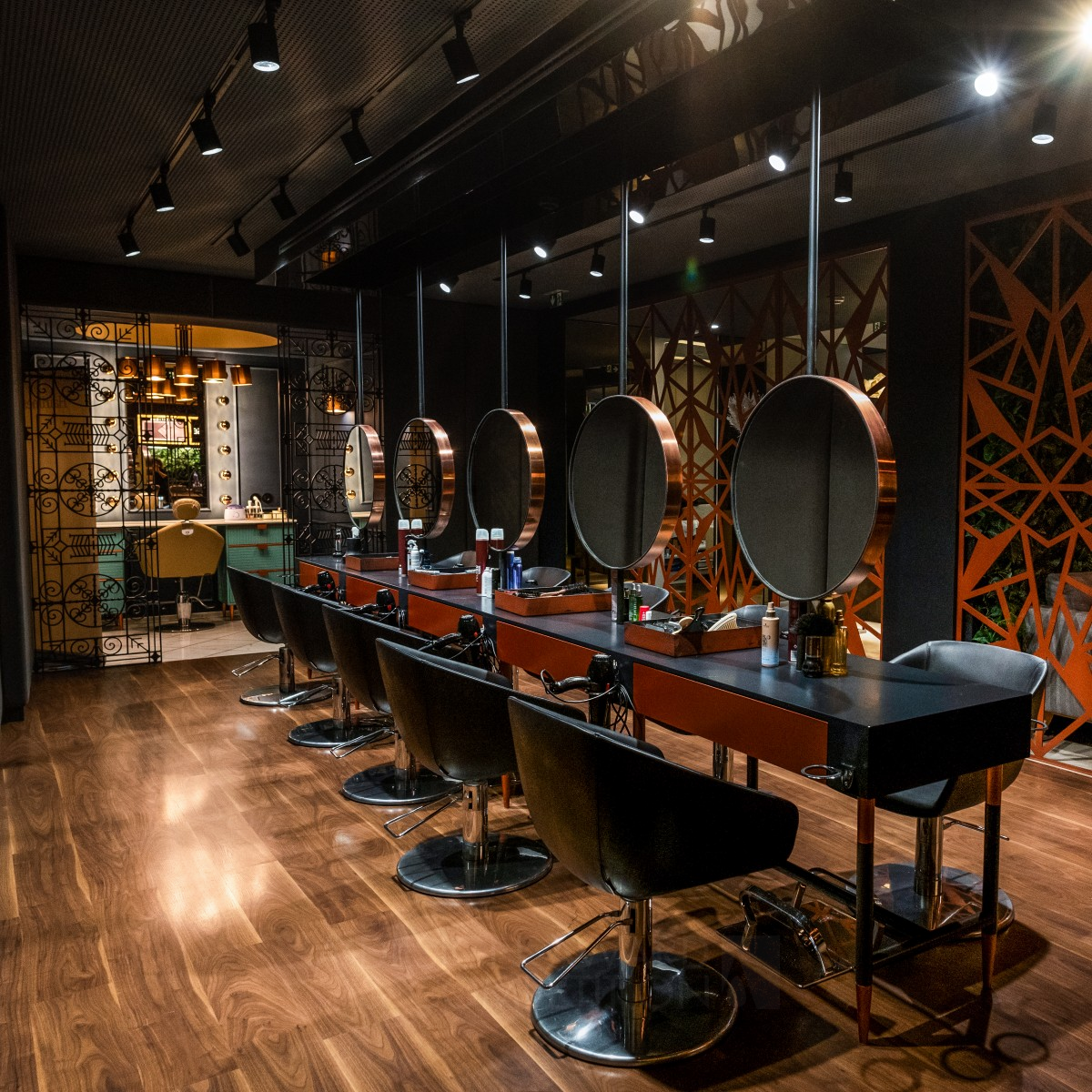 Hairlines Hair Salon by Jorge Filipe Francisco Silva Silver Interior Space and Exhibition Design Award Winner 2019 