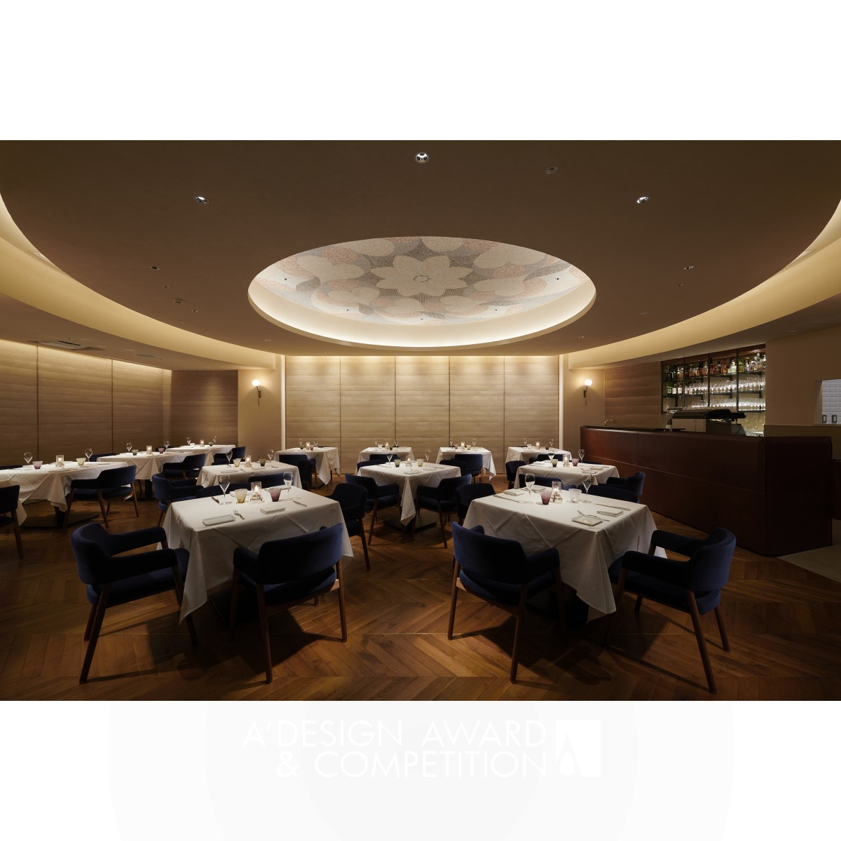 Ristorante Fontana Italian Restaurant by Gaku Takasu Bronze Interior Space and Exhibition Design Award Winner 2019 