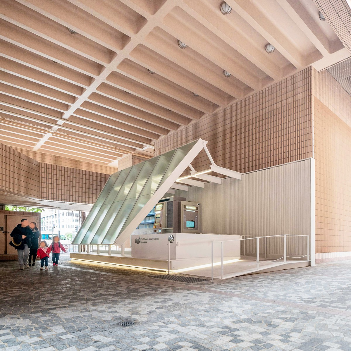 Urban Serene Library Station by Architectural Services Department HKSARG Silver Social Design Award Winner 2019 