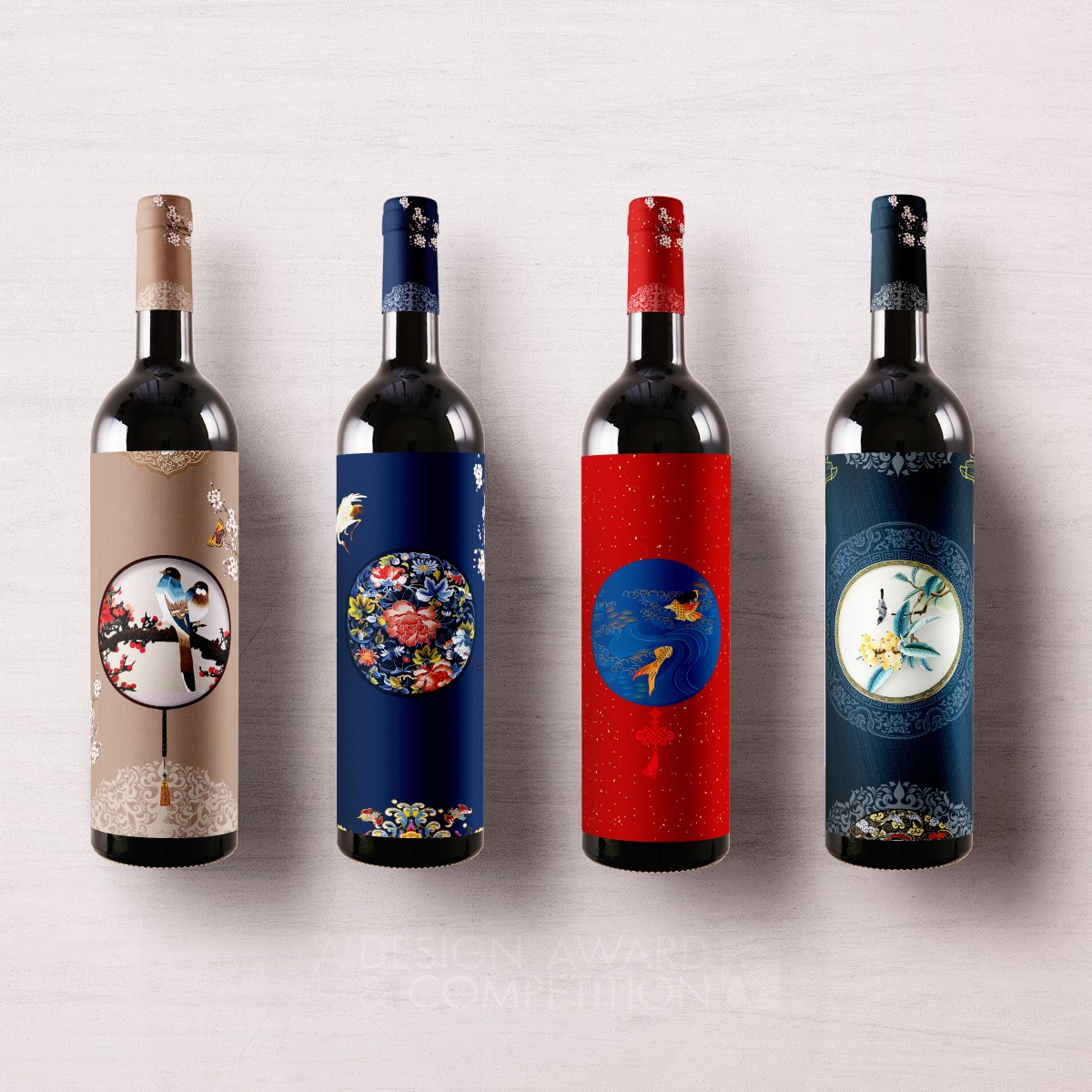 Imperial Palaces Wine packaging by Min Lu Bronze Packaging Design Award Winner 2019 