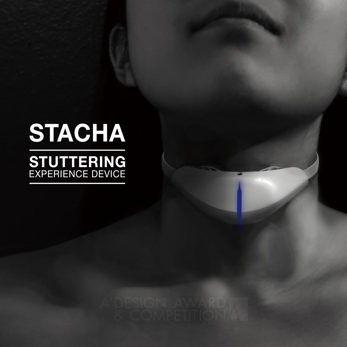 STACHA Stuttering Experience Device by Yuka Fukuoka Iron Social Design Award Winner 2019 