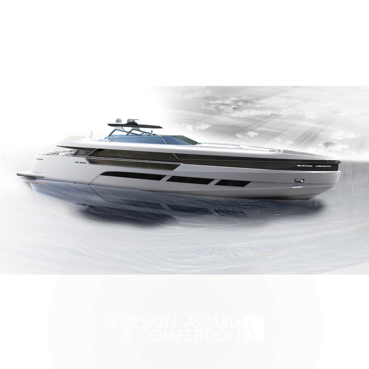 Sapphire 43m Fast Planing Hybrid Motor Yacht by 7seas yacht design Bronze Yacht and Marine Vessels Design Award Winner 2019 