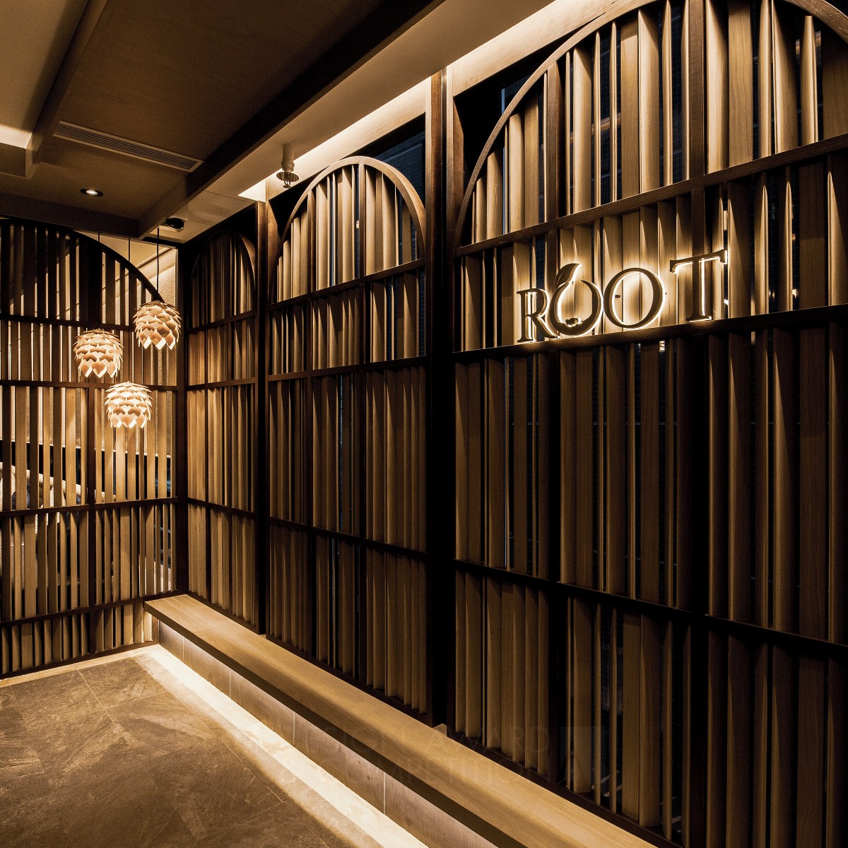 ROOT Food and Beverage by Vincent Chi-Wai Chiang Silver Interior Space and Exhibition Design Award Winner 2019 